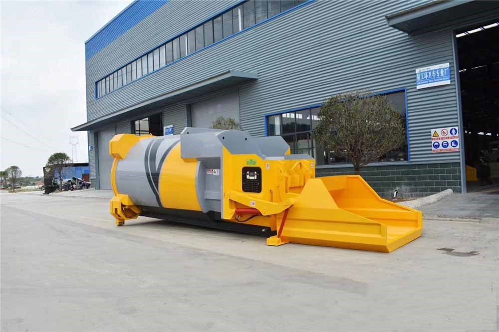 國(guó)六18方東風(fēng)專底后雙橋 勾臂垃圾車